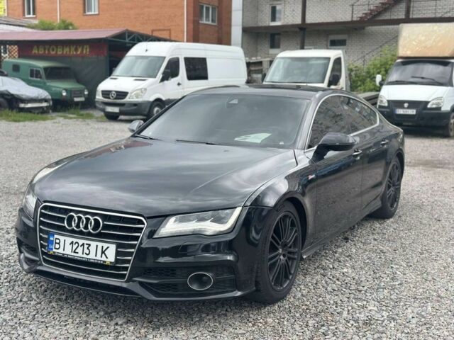 Чорний Ауді A7 Sportback, об'ємом двигуна 3 л та пробігом 280 тис. км за 11500 $, фото 1 на Automoto.ua