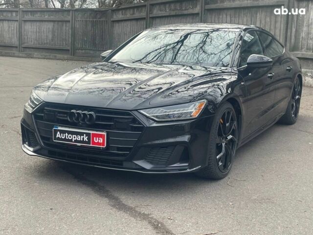 Черный Ауди A7 Sportback, объемом двигателя 3 л и пробегом 105 тыс. км за 65990 $, фото 1 на Automoto.ua