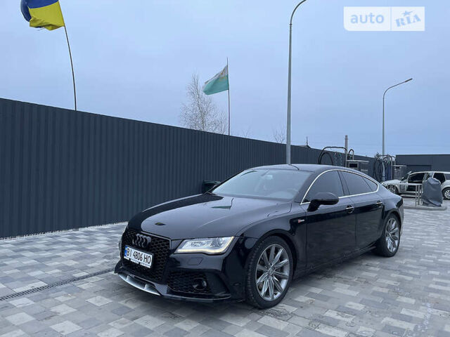 Чорний Ауді A7 Sportback, об'ємом двигуна 3 л та пробігом 210 тис. км за 17999 $, фото 1 на Automoto.ua