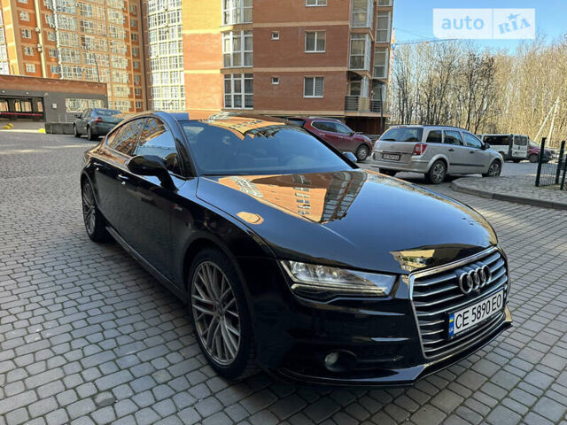 Черный Ауди A7 Sportback, объемом двигателя 3 л и пробегом 205 тыс. км за 14400 $, фото 1 на Automoto.ua