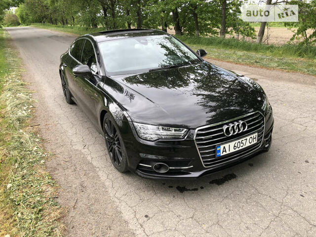 Чорний Ауді A7 Sportback, об'ємом двигуна 3 л та пробігом 156 тис. км за 20800 $, фото 1 на Automoto.ua