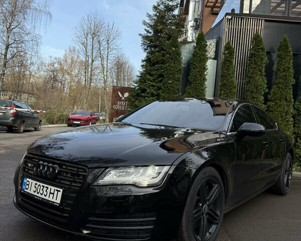 Черный Ауди A7 Sportback, объемом двигателя 3 л и пробегом 220 тыс. км за 13000 $, фото 1 на Automoto.ua