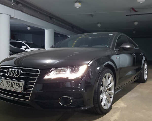 Черный Ауди A7 Sportback, объемом двигателя 3 л и пробегом 115 тыс. км за 21700 $, фото 1 на Automoto.ua