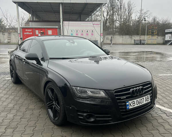 Черный Ауди A7 Sportback, объемом двигателя 2.97 л и пробегом 275 тыс. км за 24000 $, фото 1 на Automoto.ua