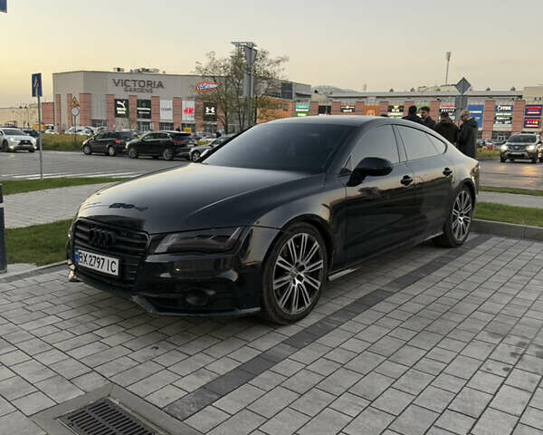 Чорний Ауді A7 Sportback, об'ємом двигуна 3 л та пробігом 183 тис. км за 14500 $, фото 1 на Automoto.ua