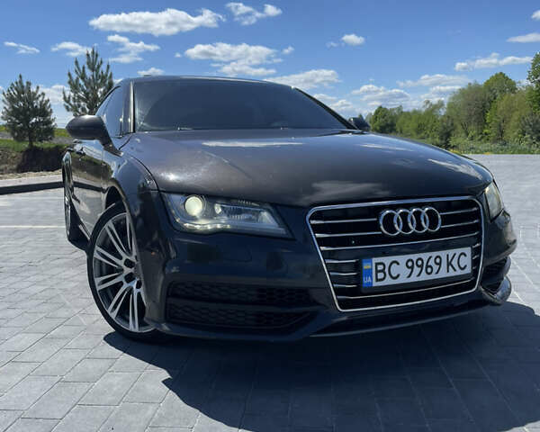 Черный Ауди A7 Sportback, объемом двигателя 3 л и пробегом 271 тыс. км за 10700 $, фото 1 на Automoto.ua