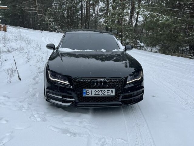 Черный Ауди A7 Sportback, объемом двигателя 3 л и пробегом 208 тыс. км за 18000 $, фото 1 на Automoto.ua