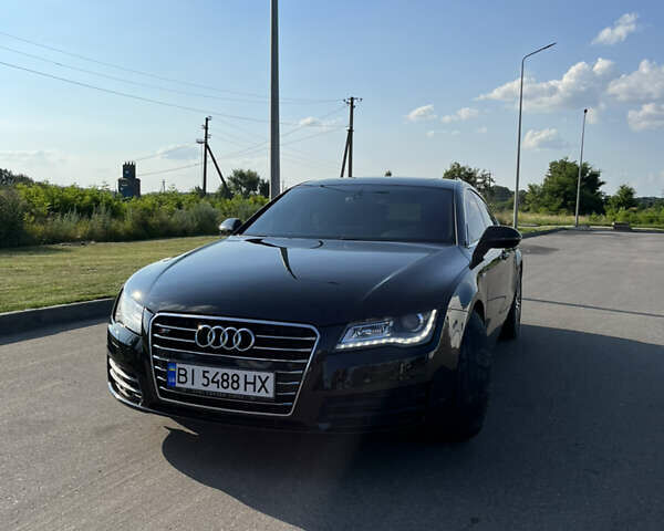 Чорний Ауді A7 Sportback, об'ємом двигуна 3 л та пробігом 134 тис. км за 18300 $, фото 1 на Automoto.ua