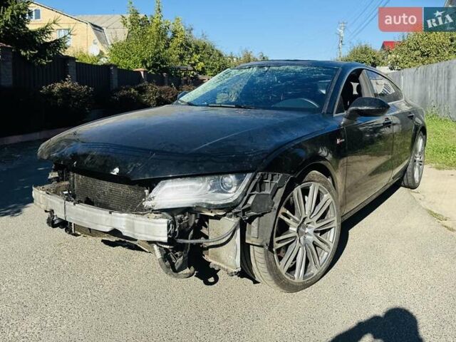 Черный Ауди A7 Sportback, объемом двигателя 3 л и пробегом 183 тыс. км за 6300 $, фото 1 на Automoto.ua