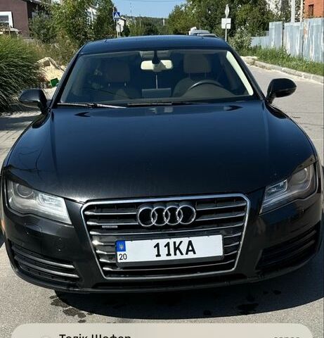 Черный Ауди A7 Sportback, объемом двигателя 3 л и пробегом 151 тыс. км за 18200 $, фото 1 на Automoto.ua