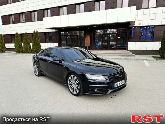 Черный Ауди A7 Sportback, объемом двигателя 3 л и пробегом 131 тыс. км за 19500 $, фото 1 на Automoto.ua