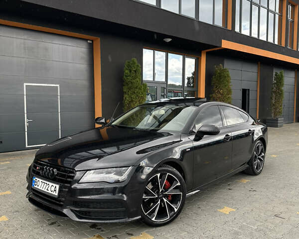 Чорний Ауді A7 Sportback, об'ємом двигуна 2.97 л та пробігом 200 тис. км за 19700 $, фото 1 на Automoto.ua