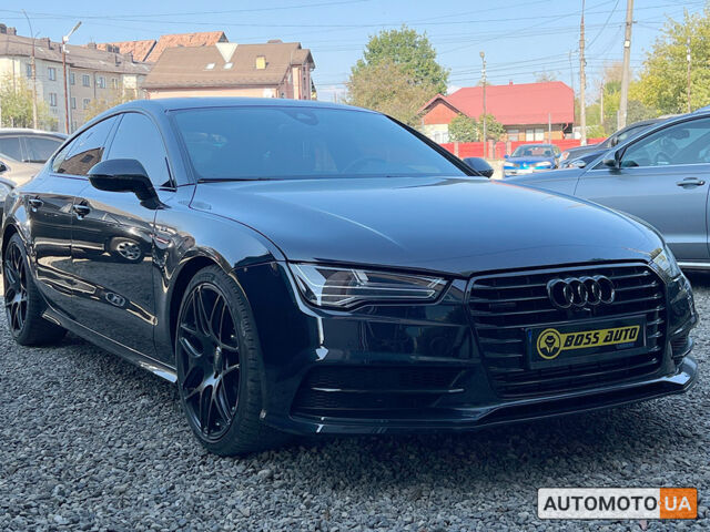 Черный Ауди A7 Sportback, объемом двигателя 3 л и пробегом 200 тыс. км за 20500 $, фото 1 на Automoto.ua