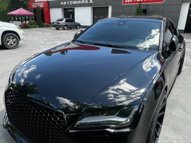 Черный Ауди A7 Sportback, объемом двигателя 4 л и пробегом 133 тыс. км за 38000 $, фото 1 на Automoto.ua