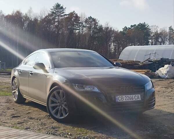 Черный Ауди A7 Sportback, объемом двигателя 3 л и пробегом 222 тыс. км за 20500 $, фото 1 на Automoto.ua