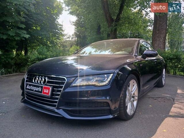 Черный Ауди A7 Sportback, объемом двигателя 3 л и пробегом 98 тыс. км за 19590 $, фото 1 на Automoto.ua
