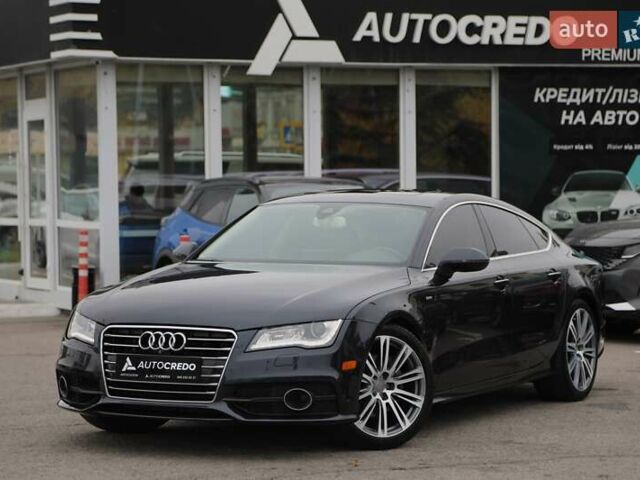 Черный Ауди A7 Sportback, объемом двигателя 2.97 л и пробегом 228 тыс. км за 18500 $, фото 1 на Automoto.ua