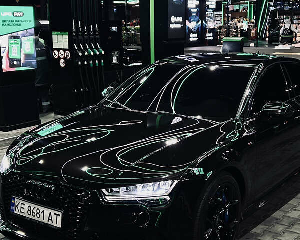 Черный Ауди A7 Sportback, объемом двигателя 3 л и пробегом 111 тыс. км за 25999 $, фото 1 на Automoto.ua
