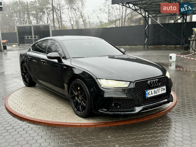 Черный Ауди A7 Sportback, объемом двигателя 3 л и пробегом 215 тыс. км за 17600 $, фото 1 на Automoto.ua