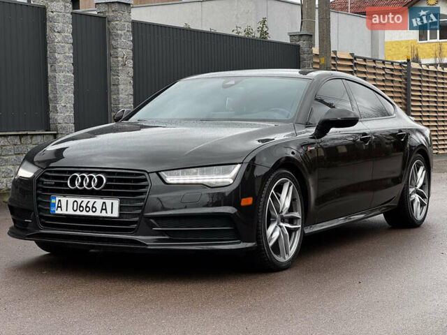 Черный Ауди A7 Sportback, объемом двигателя 3 л и пробегом 137 тыс. км за 23500 $, фото 1 на Automoto.ua