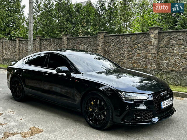 Черный Ауди A7 Sportback, объемом двигателя 3 л и пробегом 211 тыс. км за 21999 $, фото 1 на Automoto.ua