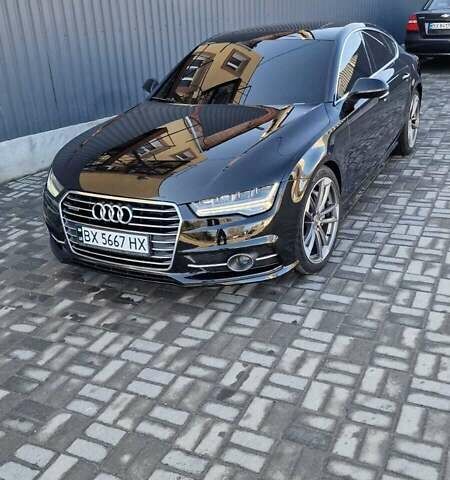 Чорний Ауді A7 Sportback, об'ємом двигуна 2.97 л та пробігом 175 тис. км за 23800 $, фото 1 на Automoto.ua