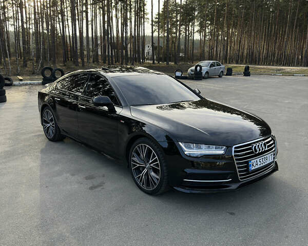 Черный Ауди A7 Sportback, объемом двигателя 3 л и пробегом 72 тыс. км за 29500 $, фото 1 на Automoto.ua