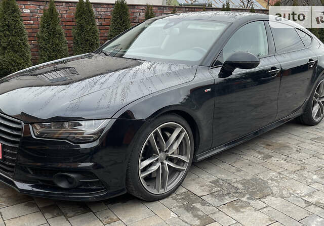 Черный Ауди A7 Sportback, объемом двигателя 3 л и пробегом 252 тыс. км за 31400 $, фото 1 на Automoto.ua