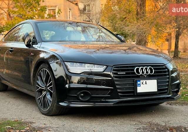 Черный Ауди A7 Sportback, объемом двигателя 3 л и пробегом 169 тыс. км за 24500 $, фото 1 на Automoto.ua