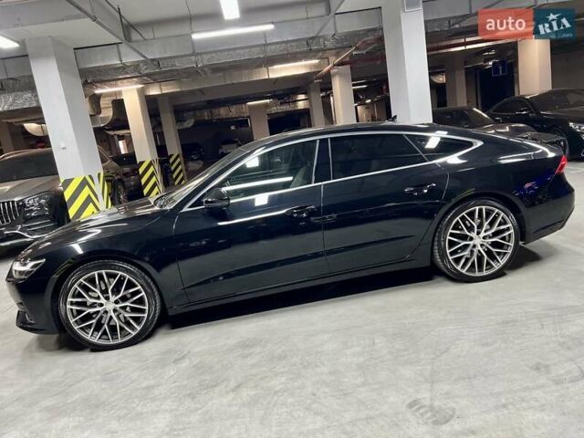 Черный Ауди A7 Sportback, объемом двигателя 3 л и пробегом 36 тыс. км за 61500 $, фото 1 на Automoto.ua
