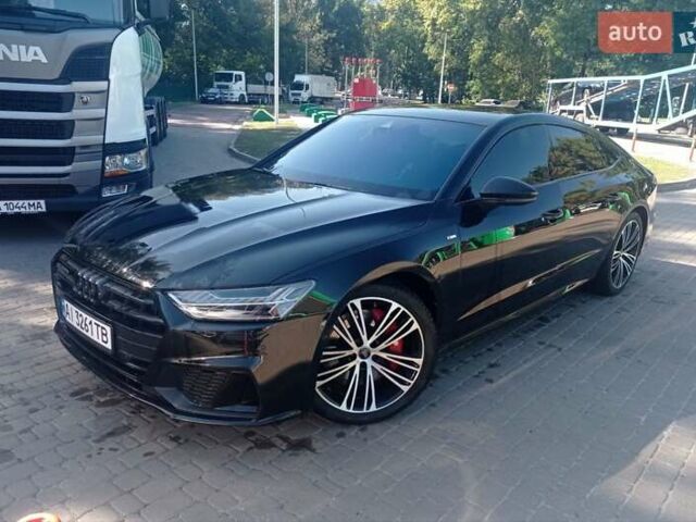 Черный Ауди A7 Sportback, объемом двигателя 3 л и пробегом 206 тыс. км за 48900 $, фото 1 на Automoto.ua