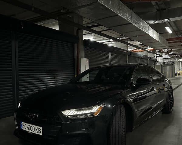Черный Ауди A7 Sportback, объемом двигателя 3 л и пробегом 58 тыс. км за 59900 $, фото 1 на Automoto.ua