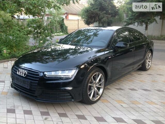 Чорний Ауді A7 Sportback, об'ємом двигуна 2 л та пробігом 48 тис. км за 65000 $, фото 1 на Automoto.ua