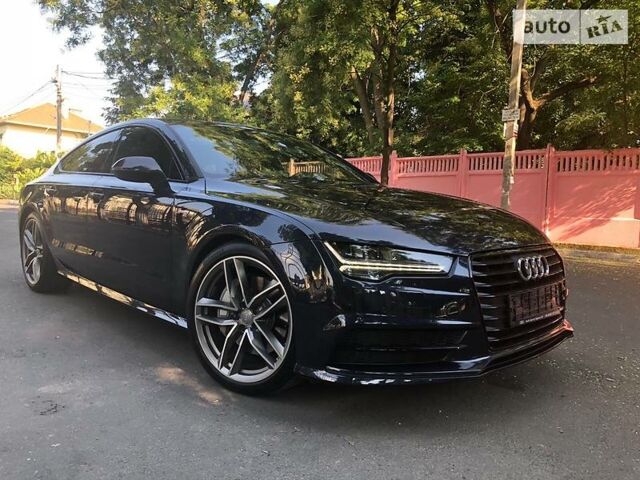 Чорний Ауді A7 Sportback, об'ємом двигуна 3 л та пробігом 28 тис. км за 52000 $, фото 1 на Automoto.ua