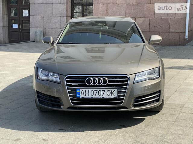 Коричневий Ауді A7 Sportback, об'ємом двигуна 3 л та пробігом 170 тис. км за 19950 $, фото 1 на Automoto.ua