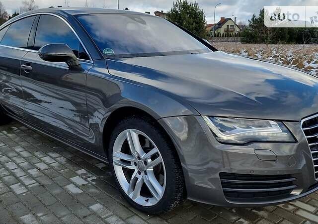 Коричневий Ауді A7 Sportback, об'ємом двигуна 3 л та пробігом 216 тис. км за 24350 $, фото 1 на Automoto.ua