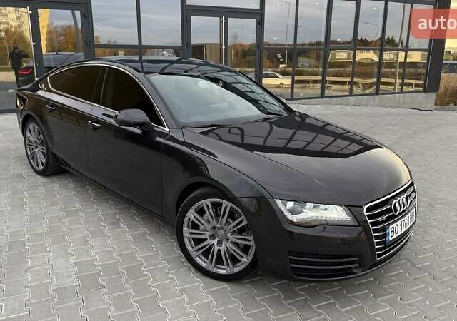Коричневий Ауді A7 Sportback, об'ємом двигуна 2.97 л та пробігом 158 тис. км за 18999 $, фото 1 на Automoto.ua