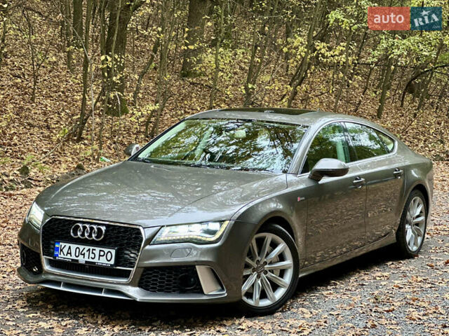 Коричневый Ауди A7 Sportback, объемом двигателя 3 л и пробегом 273 тыс. км за 13200 $, фото 1 на Automoto.ua