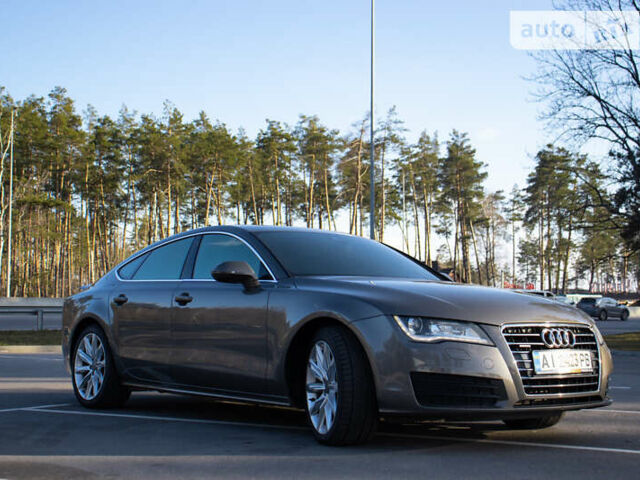 Коричневый Ауди A7 Sportback, объемом двигателя 3 л и пробегом 237 тыс. км за 23800 $, фото 1 на Automoto.ua