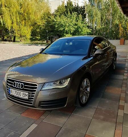 Коричневий Ауді A7 Sportback, об'ємом двигуна 3 л та пробігом 187 тис. км за 31000 $, фото 1 на Automoto.ua