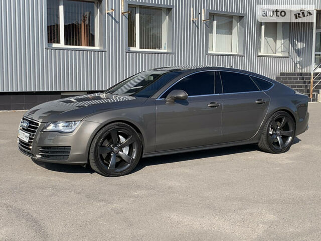 Коричневый Ауди A7 Sportback, объемом двигателя 3 л и пробегом 165 тыс. км за 18500 $, фото 1 на Automoto.ua