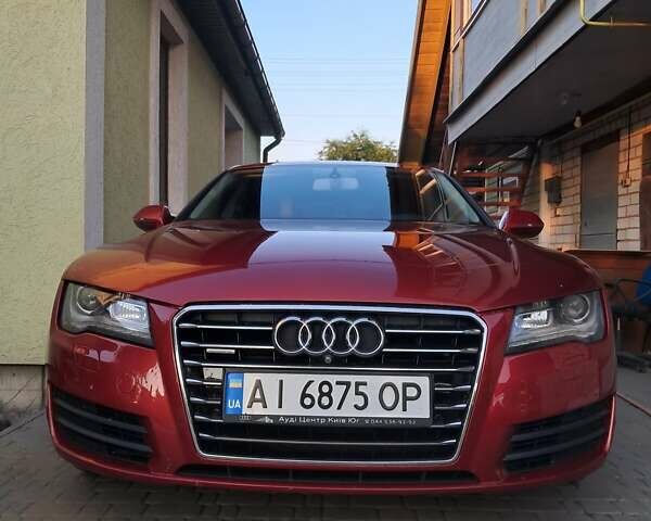 Красный Ауди A7 Sportback, объемом двигателя 2.8 л и пробегом 211 тыс. км за 19999 $, фото 1 на Automoto.ua