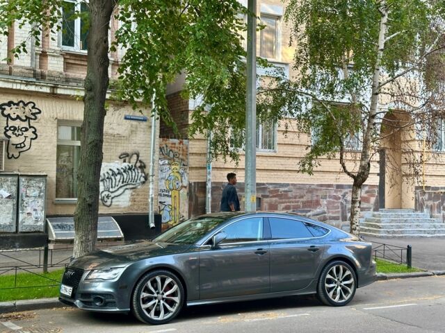 Серый Ауди A7 Sportback, объемом двигателя 3 л и пробегом 183 тыс. км за 12700 $, фото 1 на Automoto.ua