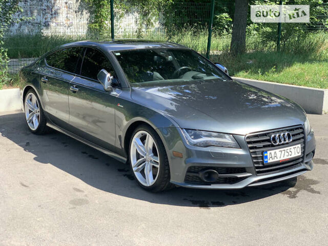 Сірий Ауді A7 Sportback, об'ємом двигуна 3 л та пробігом 138 тис. км за 22999 $, фото 1 на Automoto.ua