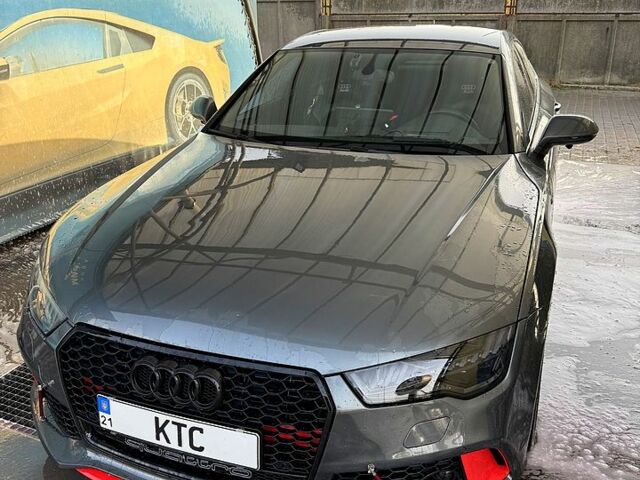 Сірий Ауді A7 Sportback, об'ємом двигуна 3 л та пробігом 209 тис. км за 19500 $, фото 1 на Automoto.ua