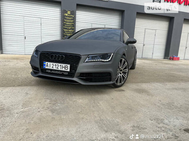 Серый Ауди A7 Sportback, объемом двигателя 3 л и пробегом 170 тыс. км за 23000 $, фото 1 на Automoto.ua