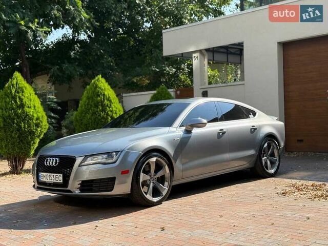 Серый Ауди A7 Sportback, объемом двигателя 3 л и пробегом 255 тыс. км за 12750 $, фото 1 на Automoto.ua