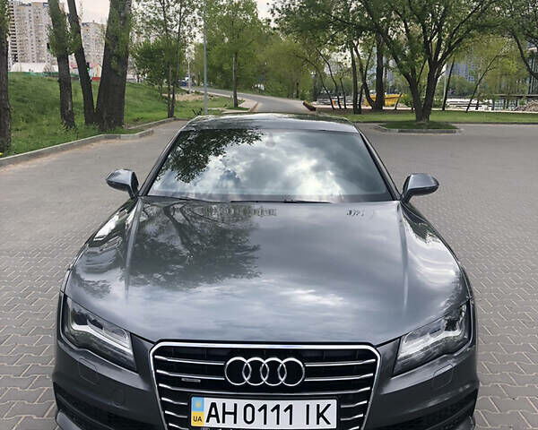 Серый Ауди A7 Sportback, объемом двигателя 3 л и пробегом 121 тыс. км за 20500 $, фото 1 на Automoto.ua