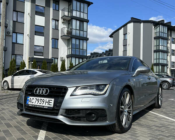 Серый Ауди A7 Sportback, объемом двигателя 3 л и пробегом 164 тыс. км за 16500 $, фото 1 на Automoto.ua