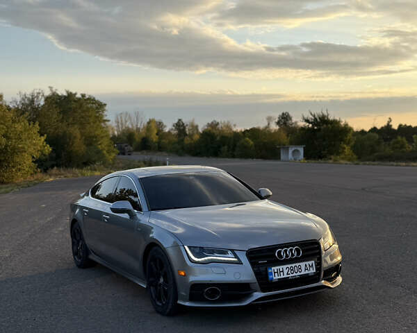 Сірий Ауді A7 Sportback, об'ємом двигуна 3 л та пробігом 220 тис. км за 14500 $, фото 1 на Automoto.ua